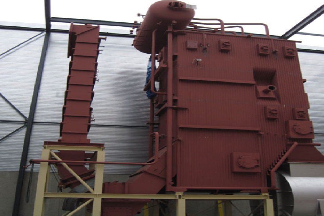 Syngas fired steam boiler