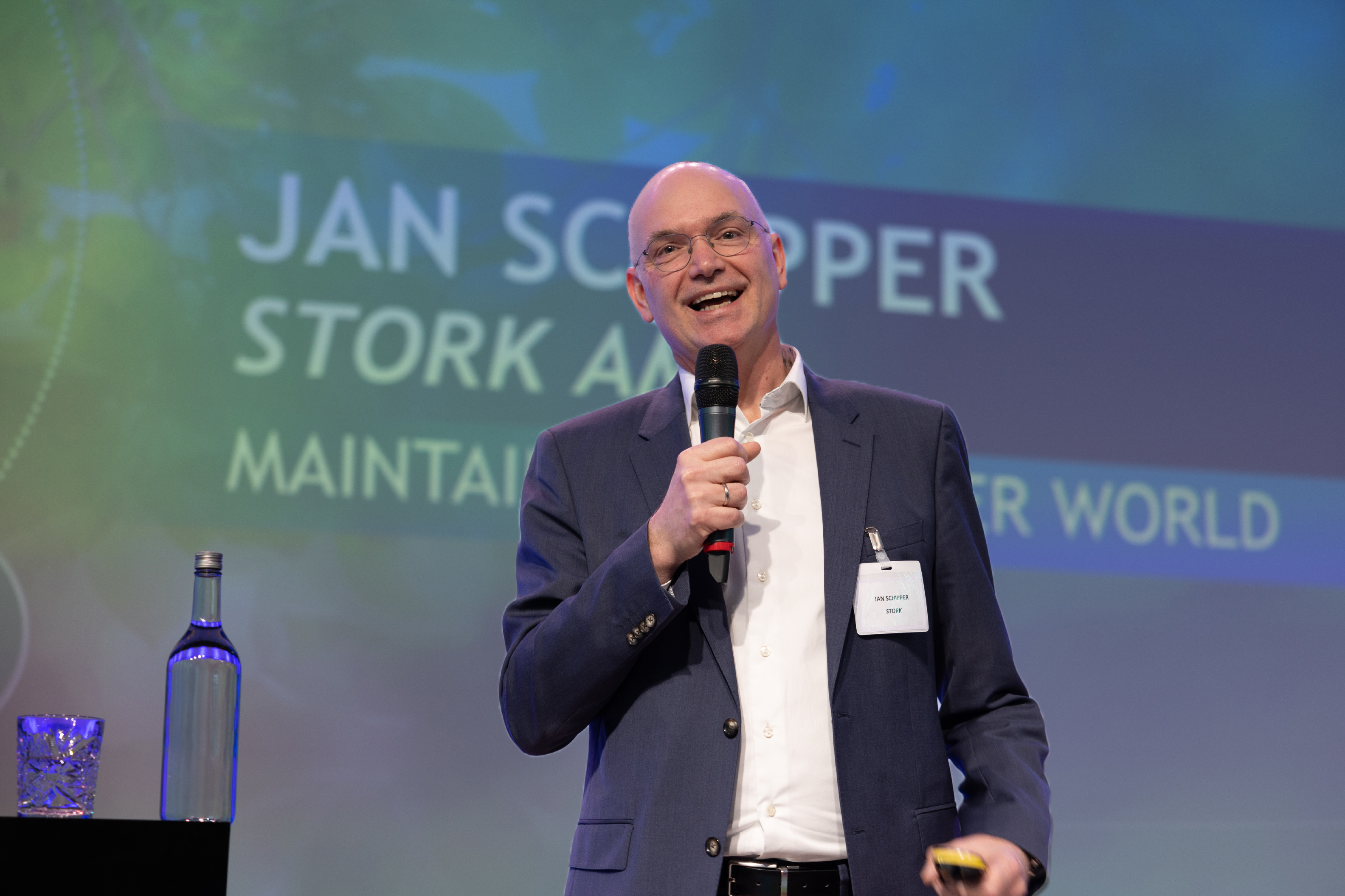 Jan Schipper - Directeur Stork Asset Management Technology aan het woord.