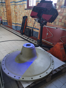 3D scanning reverse engineering pump parts