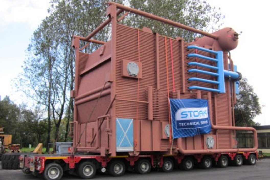 Waste-Gas Fired Steam Boiler