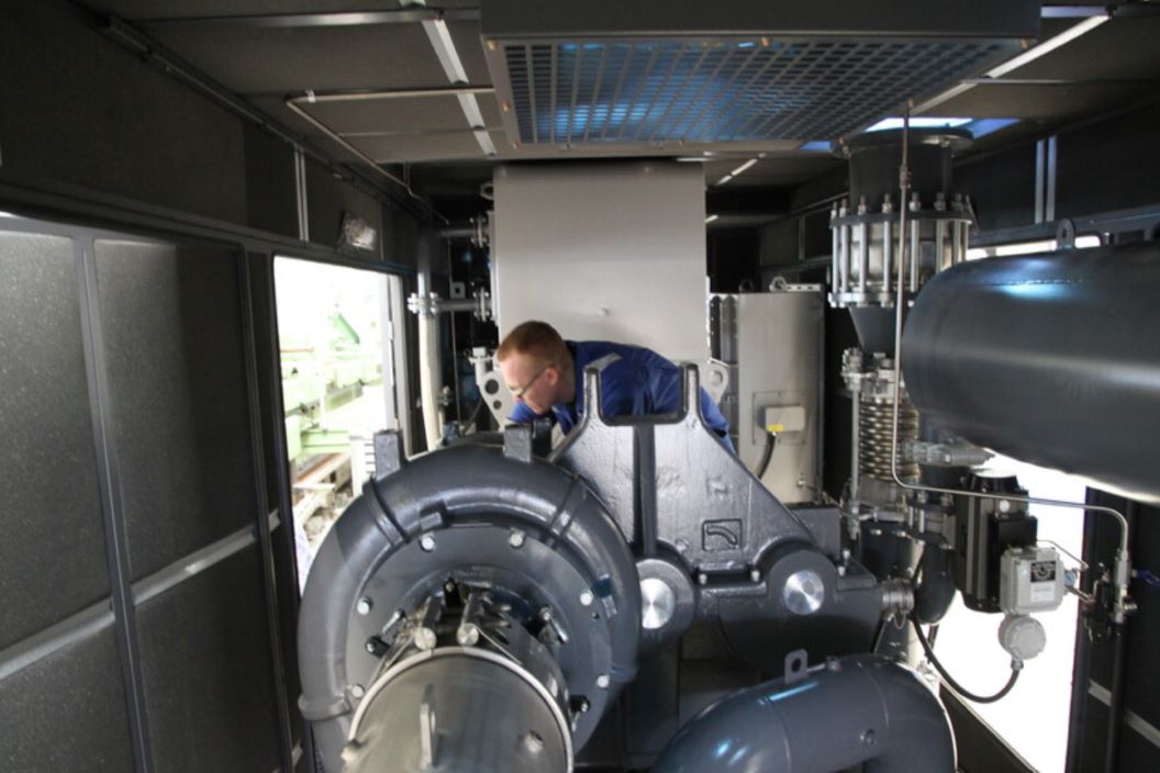 Injection Compressor Station - Underground Gas Storage-