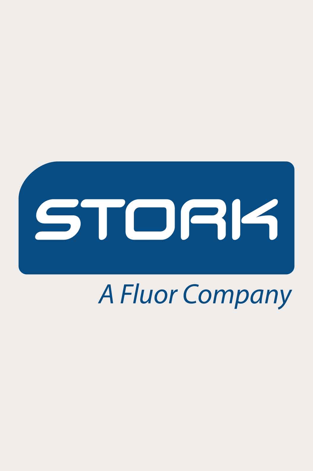 Logo | Stork, A Fluor Company - Blue