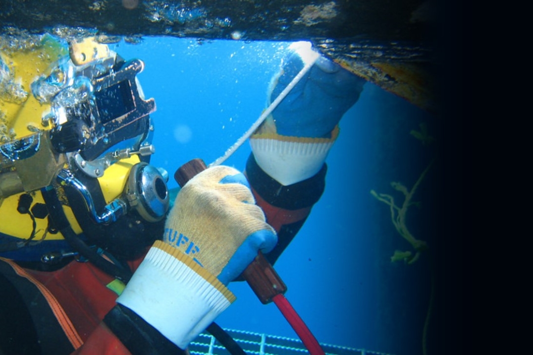 Reparación de compuestos - Parque eólico marino del Reino Unido