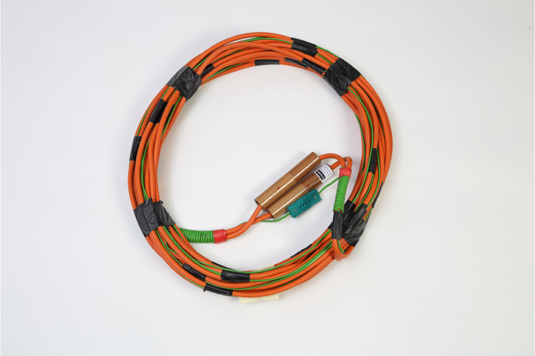 15m, 135A triple cable set,  2 x 135A cables + 1 x compensating cable with plugs and sockets
