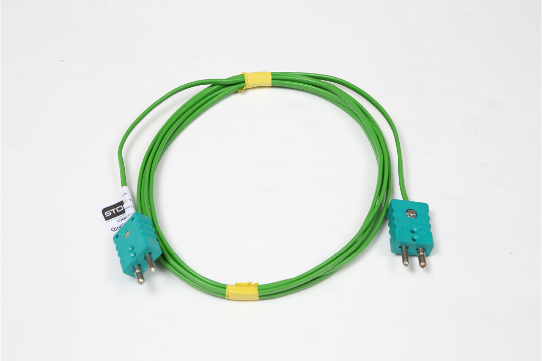 Compensating Cable Link With Thermocouple Plug to Plug 3m